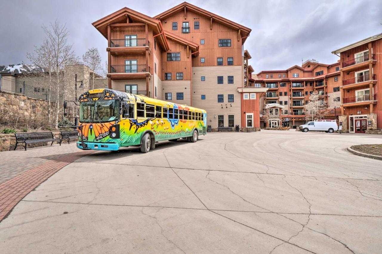 Idyllic Grand Lodge Condo Steps To The Cb Lifts! Mount Crested Butte Eksteriør bilde
